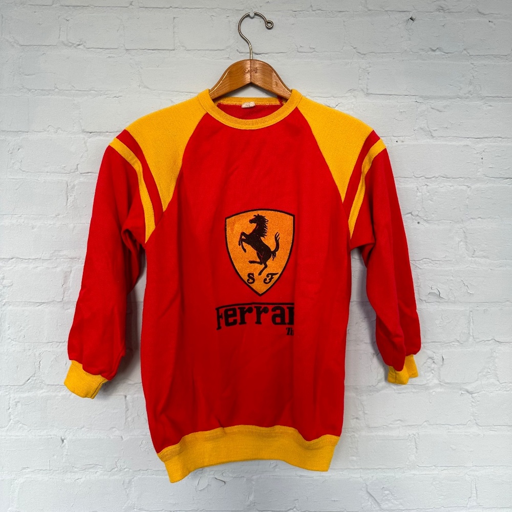 Ferrari Logo Sweatshirt